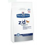 Hills Prescription Diet Z/D Low Allergen (Хиллс диета для собак c низким содержанием аллергенов)